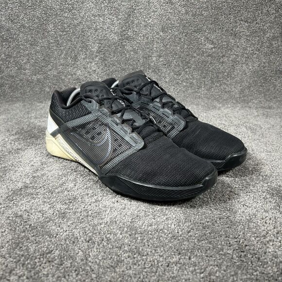 Nike Zoom Metcon Turbo 2 DH3392-010 Mens Size 10.5 Black Athletic Gym Shoes Used main image 11